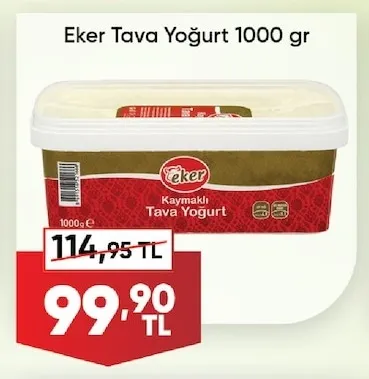 Eker Tava Yoğurt 1000 Gr