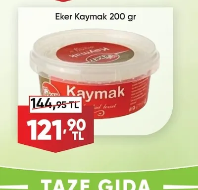 Eker Kaymak 200 Gr
