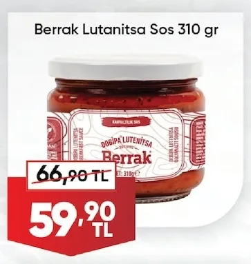 Berrak Lutanitsa Sos 310 Gr