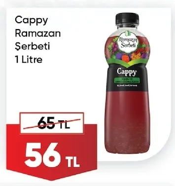 Cappy Ramazan Şerbeti 1 Litre