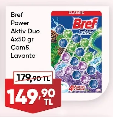 Bref Power Aktiv Duo 4X50 Gr Çam& Lavanta