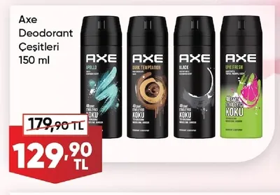 Axe Deodorant Çeşitleri 150 Ml
