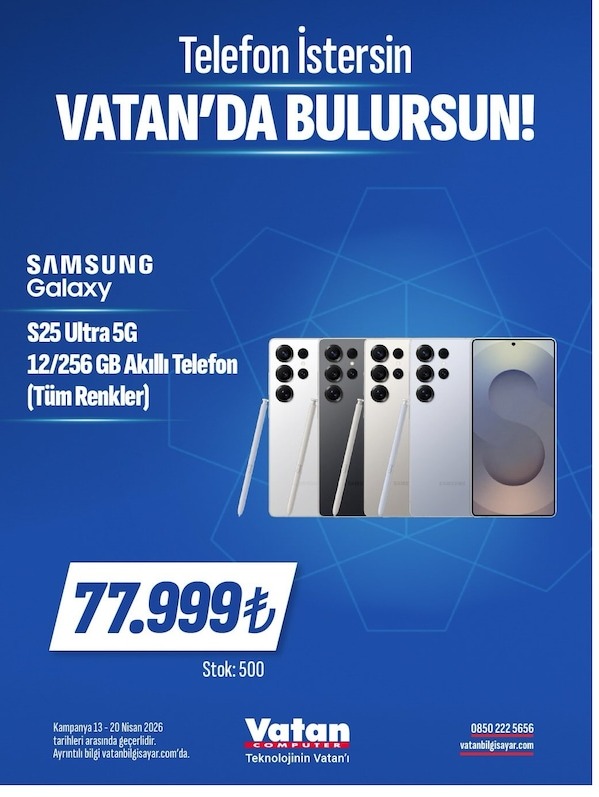 Samsung Galaxy S25 Ultra 5G 12/256 Gb Akıllı Telefon