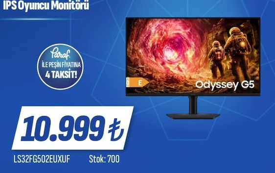 Samsung Odyssey G5 Oyuncu Monitörü
