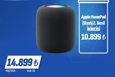 Apple Homepod (Siyah) 2. Nesil