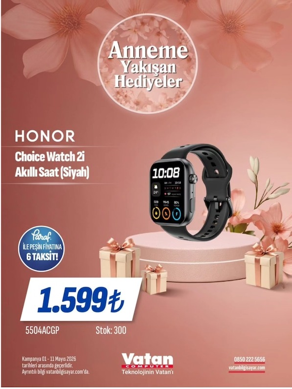 Honor Choice Watch 2 Akıllı Saat