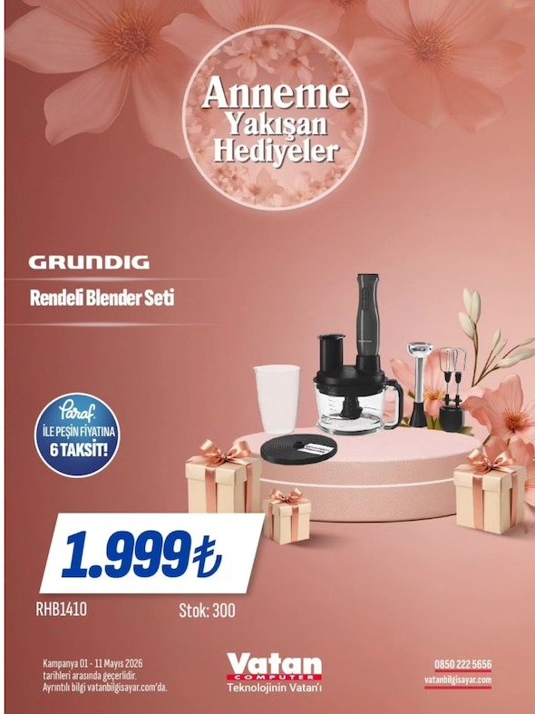 Grundig Rendeli Blender Seti