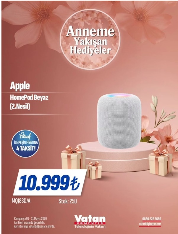 Apple Homepod Beyaz (2. Nesil)
