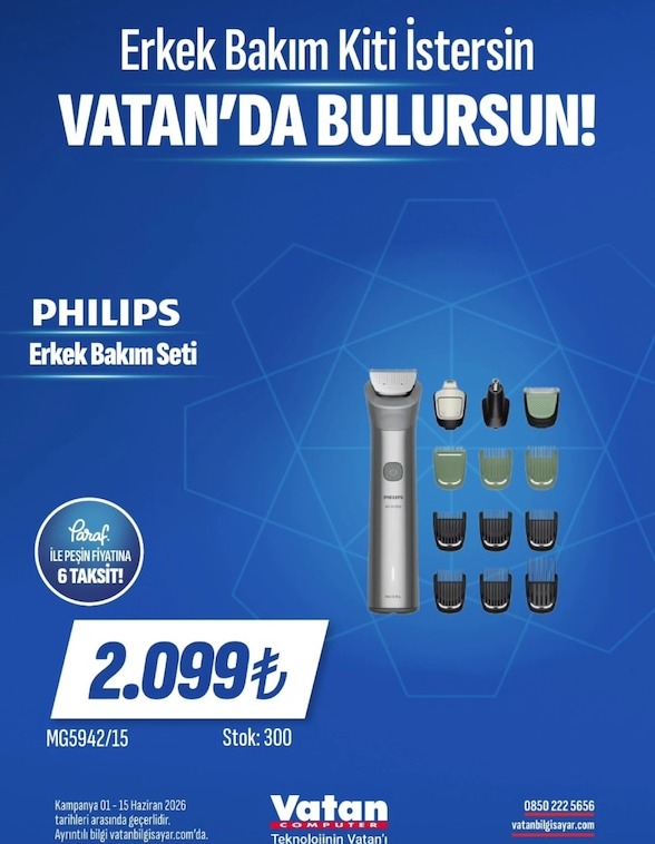 Philips Erkek Bakım Seti