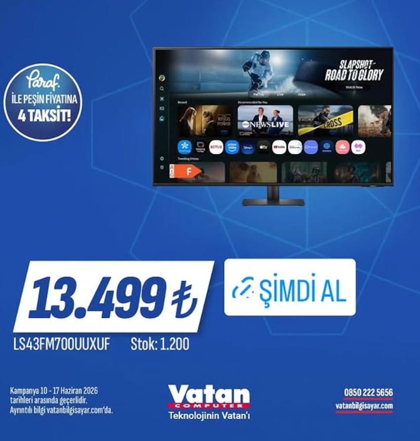 Samsung Ls43Fm700Uuxuf 43" Televizyon