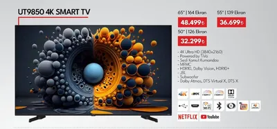 Ut9850 4K Smart Tv
