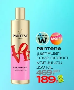Pantene Şampuan Love Onarıcı Koruyucu 250 Ml