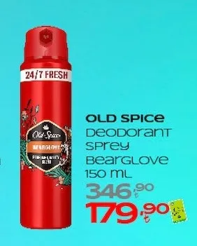 Old Spice Deodorant Sprey Bearglove 150 Ml