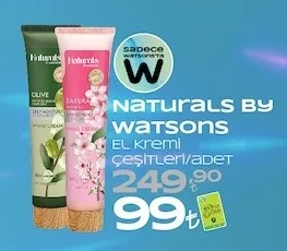 Naturals By Watsons El Kremi Çeşitleri