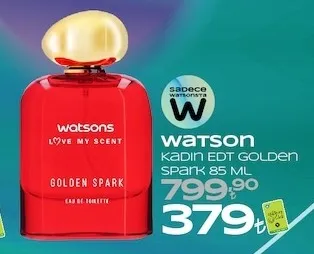 Watson Kadın Edt Golden Spark 85 Ml
