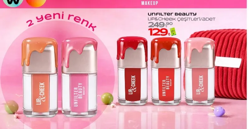 Unfilter Beauty Lip&Cheek Çeşitleri