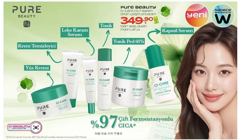 Pure Beauty Ci-Care Cilt Bakım Ürün Çeşitleri/Adet