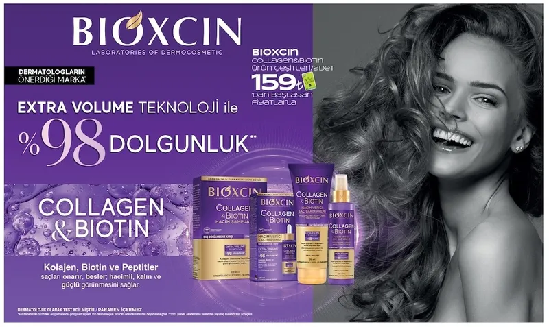 Bioxcin Collagen & Biotin Ürün Çeşitleri