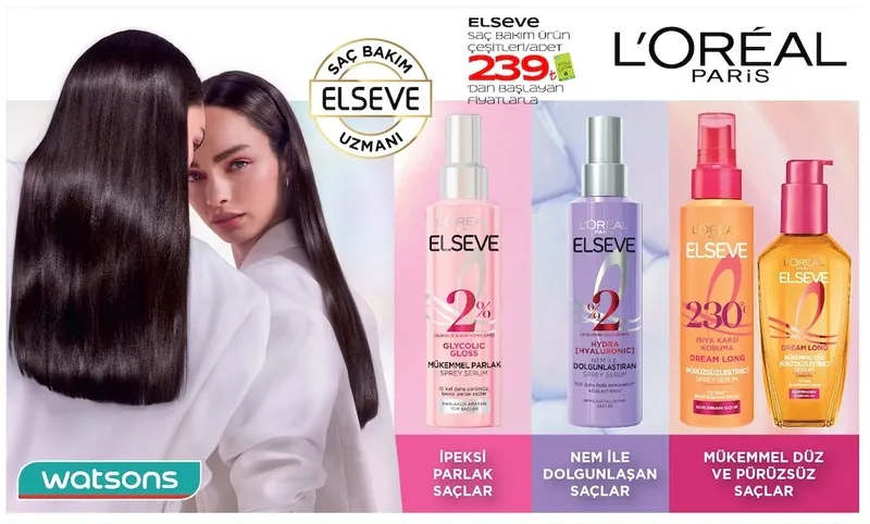 Elseve Saç Bakım Ürün Çeşitleri