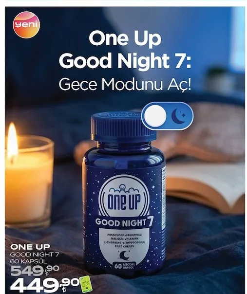 One Up Good Night 7 60 Kapsül
