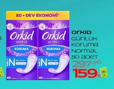 Orkid Günlük Koruma Normal 80 Adet