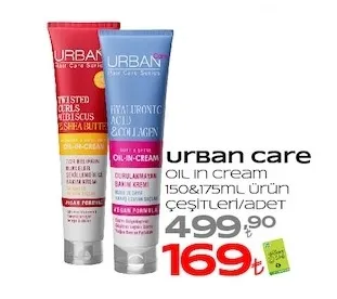 Urban Care Oil In Cream 150&175Ml Ürün Çeşitleri