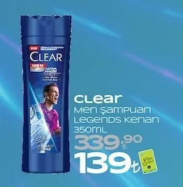 Clear Men Şampuan Legends Kenan 350Ml