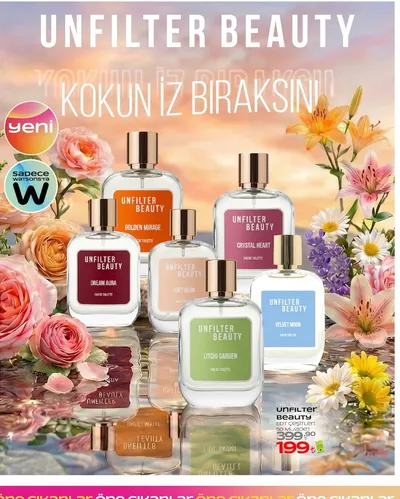 Unfilter Beauty Edt Çeşitleri 50 Ml