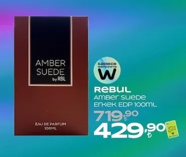 Rebul Amber Suede Erkek Edp 100Ml