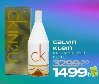 Calvin Klein In2U Kadın Edt 150Ml