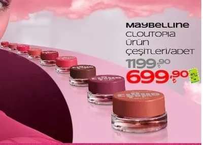 Maybelline Cloutopia Ürün Çeşitleri/Adet