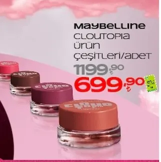 Maybelline Cloutopia Ürün Çeşitleri/Adet