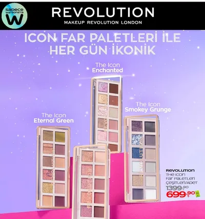 Revolution The Icon Far Paletleri̇