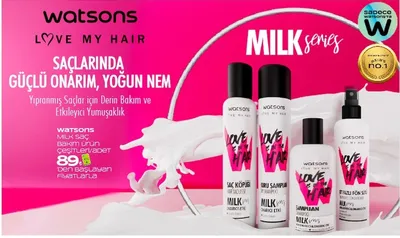 Watsons Milk Saç Bakım Ürün Çeşitleri