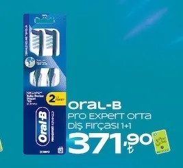 Oral-B Pro Expert Orta Diş Fırçası 1+1