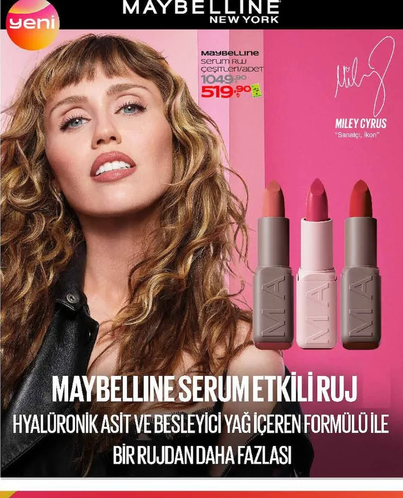 Maybelline Serum Etkili Ruj