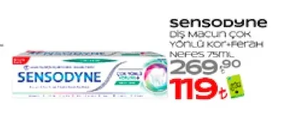 Sensodyne Diş Macunu Çok Yönlü Kor+Ferah Nefes 75Ml
