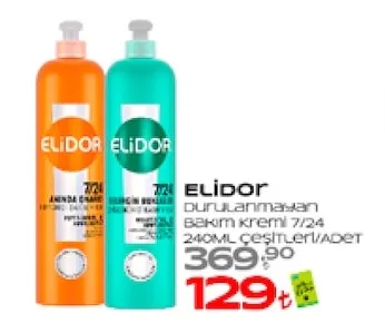 Elidor Durulanmayan Bakım Kremi 7/24 240Ml