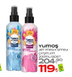 Yumoş Jet Fresh Sprey
