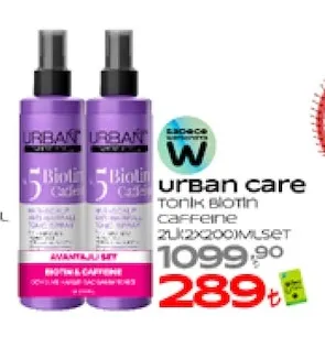 Urban Care Tonik Biotin Caffeine 2X200Ml Set