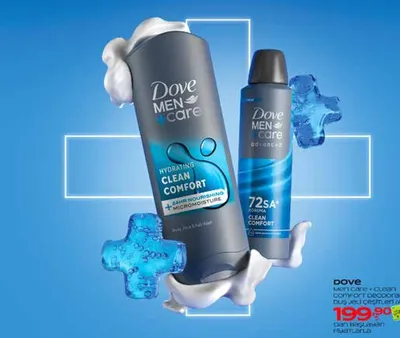 Dove Men Care Clean Comfort Duş Jeli Ve Deodorant