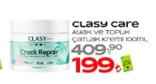 Clasy Care Ayak Ve Topuk Çatlak Kremi 100Ml