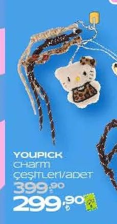 Youpick Charm Çeşitleri/Adet