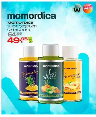 Momordica Shot Çeşitleri 50 Ml/Adet