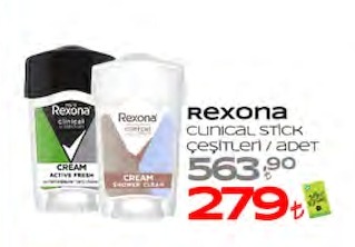 Rexona Clinical Stick Çeşitleri