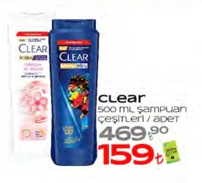 Clear 500 Ml Şampuan Çeşitleri
