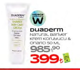 Duaderm Natural Bariyer Krem Koruyucu & Onarıcı 50 Ml