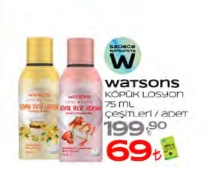 Watsons Köpük Losyon 75 Ml