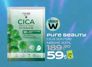 Pure Beauty Cica Soothe Maske 20Ml