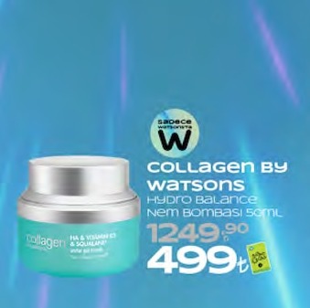 Collagen By Watsons Hydro Balance Nem Bombası 50Ml